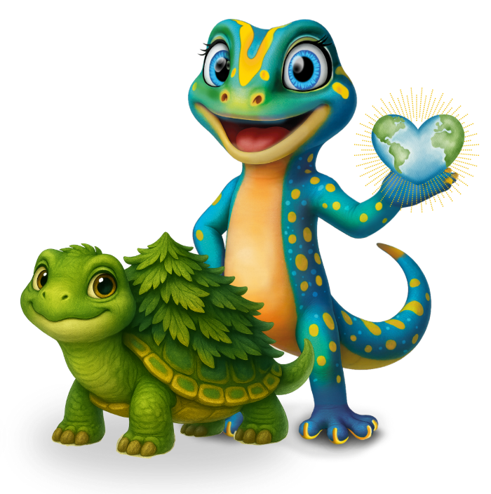 Joli und Nando mit Erdherz_klein-1 Joli und Nando mit Erdherz_klein-1